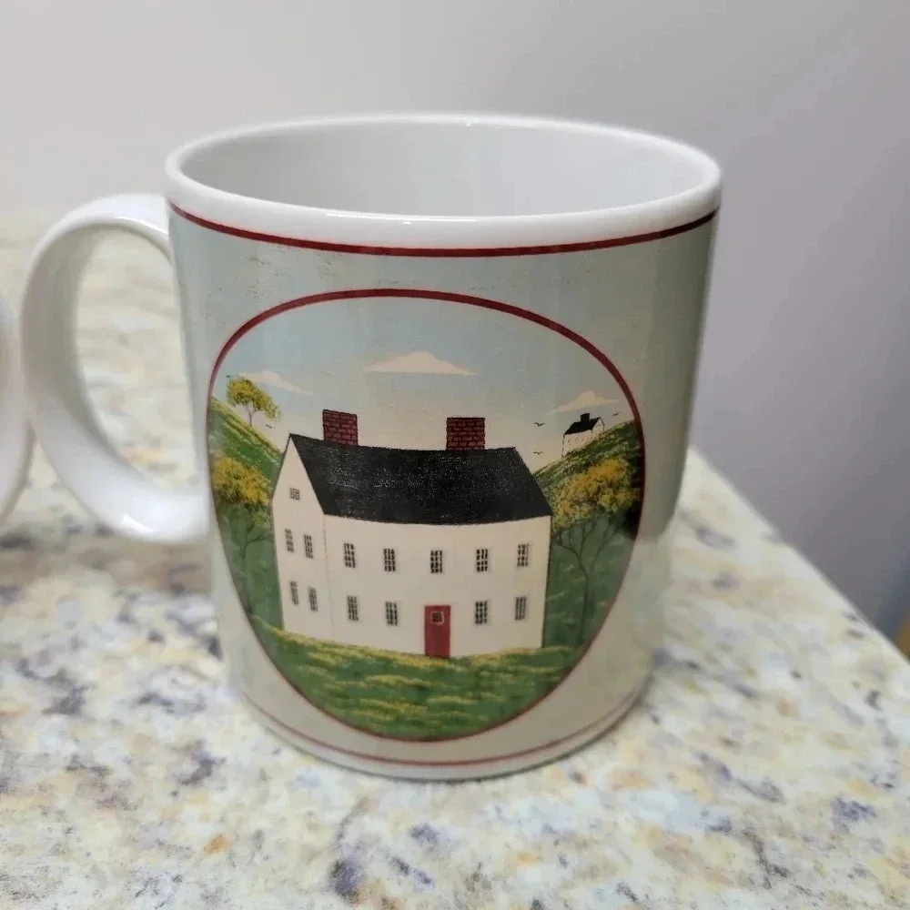 2 Sakura Brandon House Country Life Decorative Coffee Mugs-Warren Kimble - Picture 4 of 11